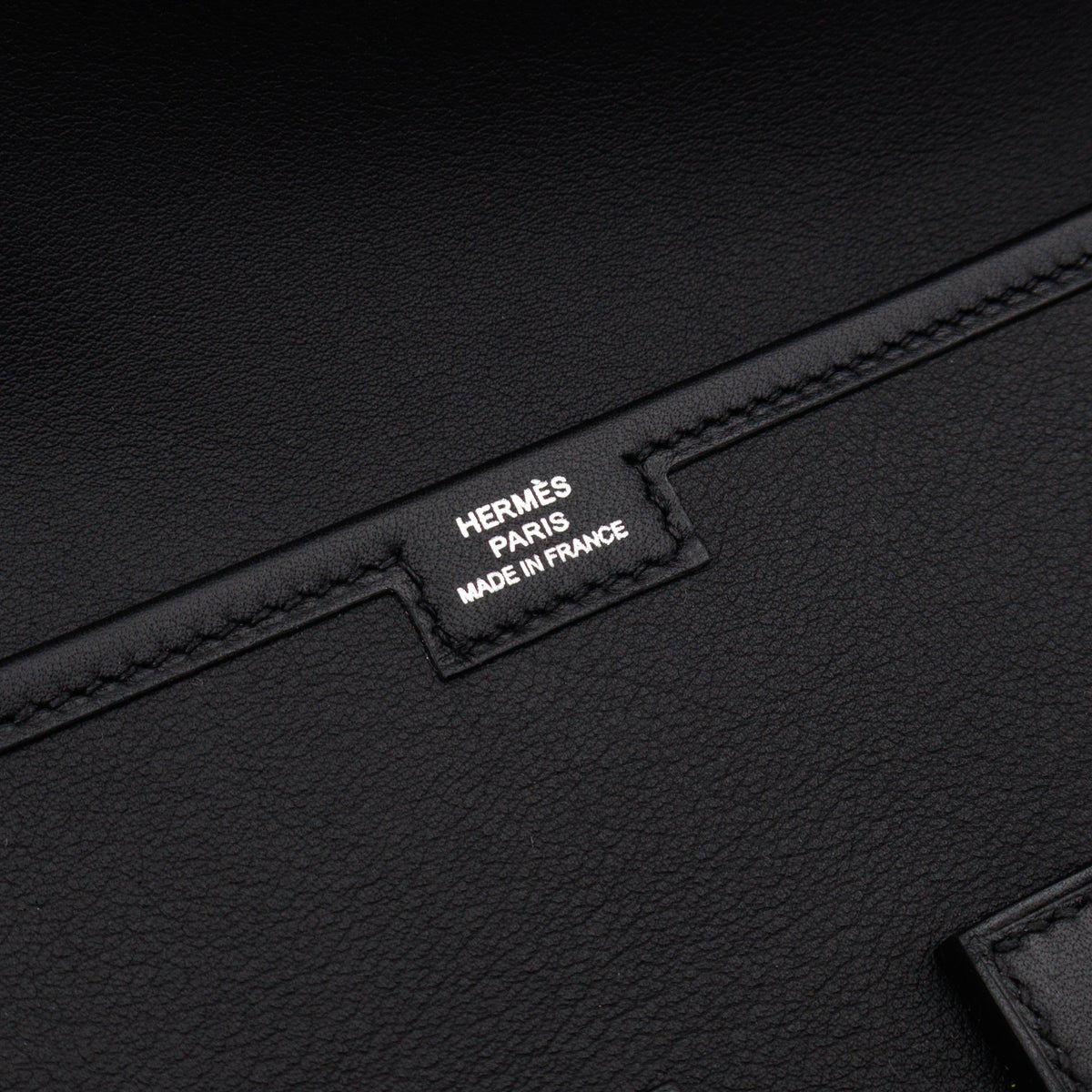 Jige Elan 29 Clutch Black Swift Leather