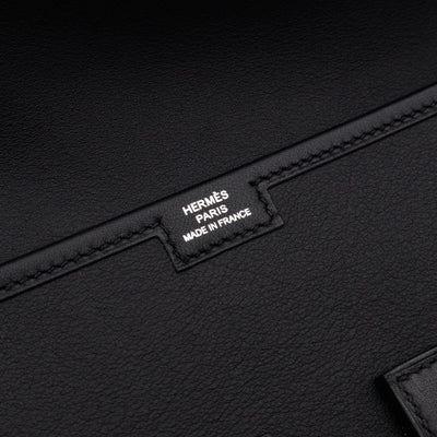 Jige Elan 29 Clutch Black Swift Leather