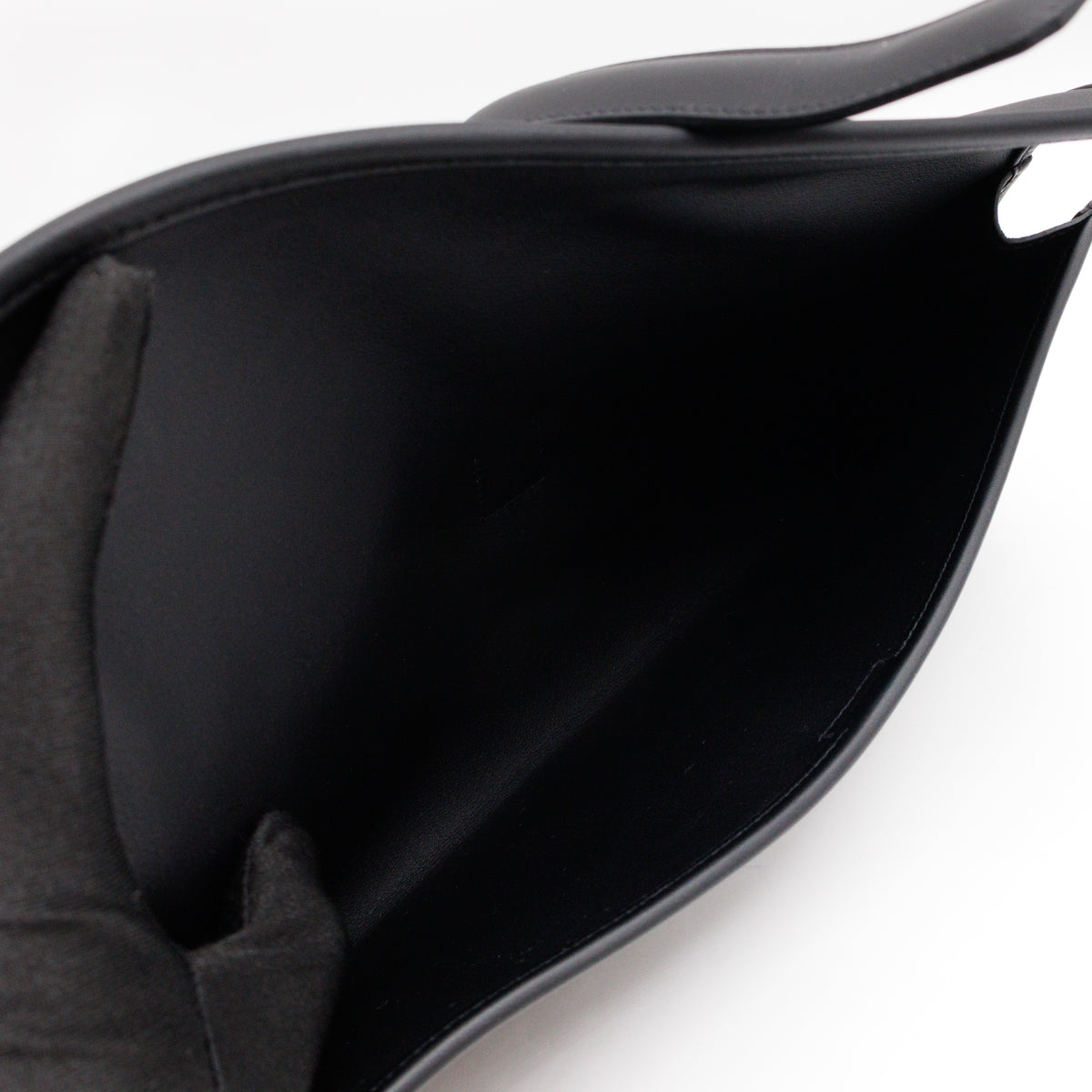 Jige Elan 29 Clutch Black Swift Leather