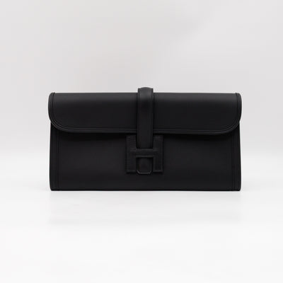 Jige Elan 29 Clutch Black Swift Leather