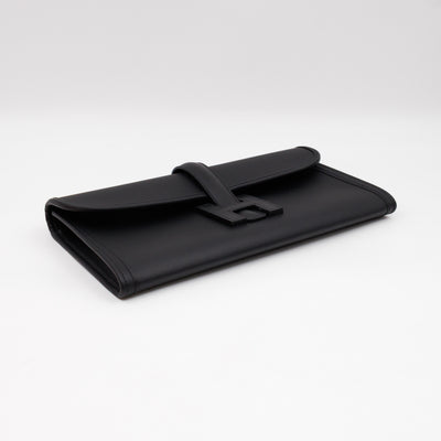 Jige Elan 29 Clutch Black Swift Leather