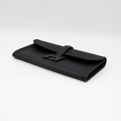 Jige Elan 29 Clutch Black Swift Leather