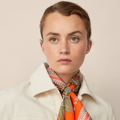 Collier de Chien Scarf 90 Ring Palladium