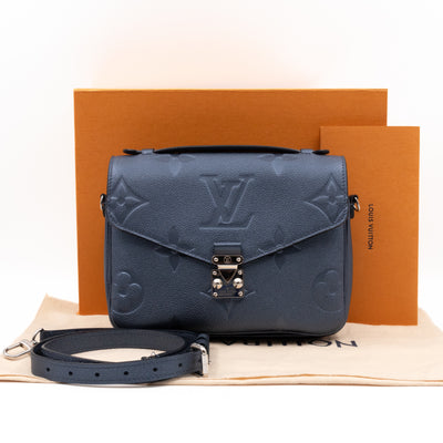 Pochette Metis Giant Empreinte Iridescent Leather