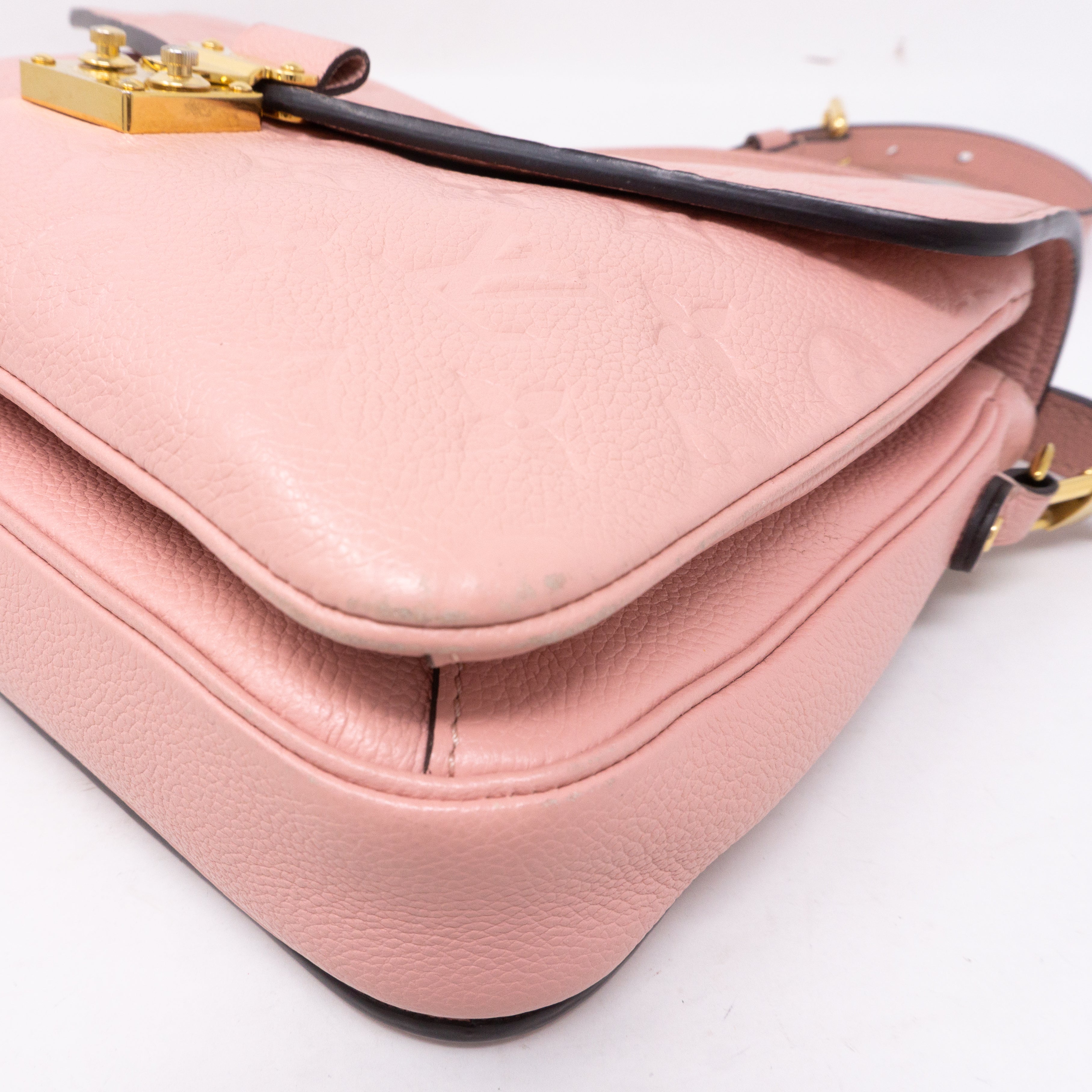 Pochette Metis Monogram Empreinte Rose Poudre