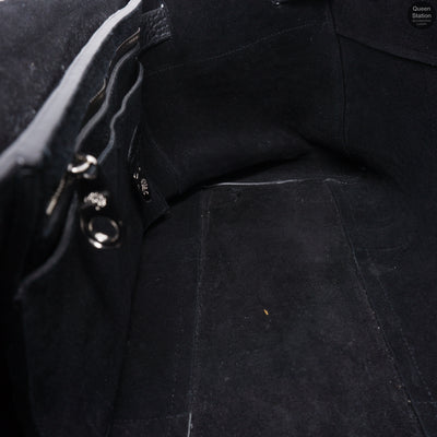 Bayswater Large Black Leather