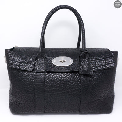 Bayswater Large Black Leather