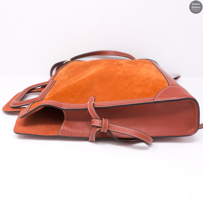 Red Fox Suede Brimley Envelope Bag