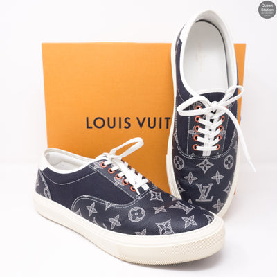 Trocadero Trainers Monogram Blue