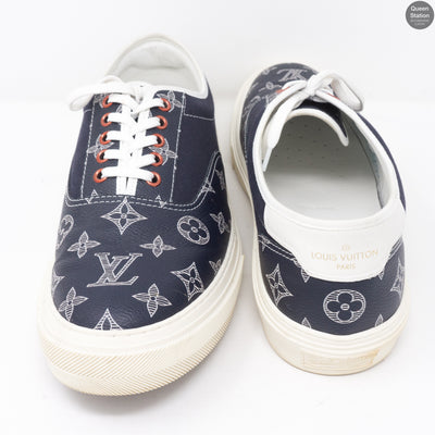 Trocadero Trainers Monogram Blue