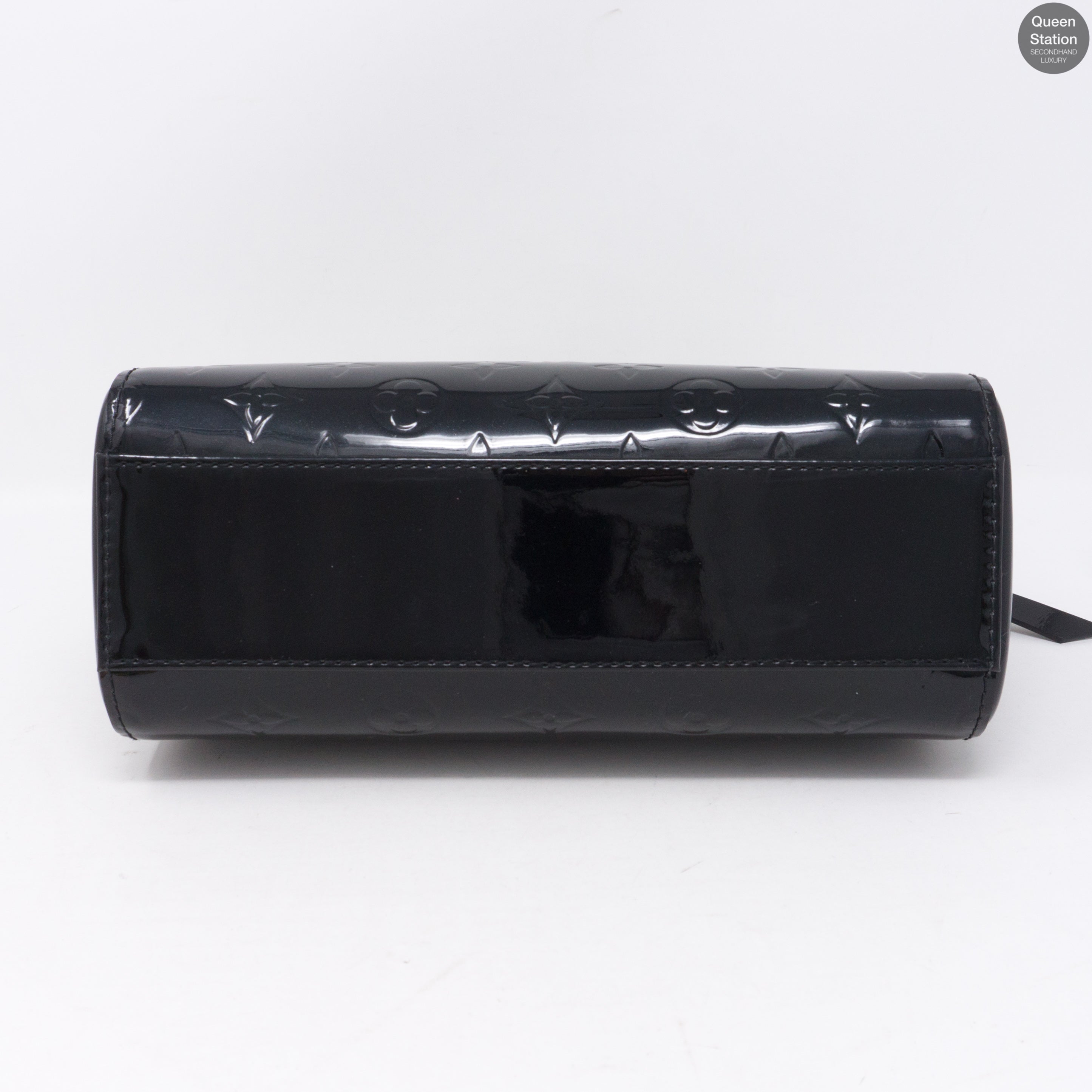 Brea PM Black Vernis Leather