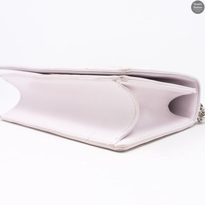 Diorama Medium Flap Bag Light Pink Leather