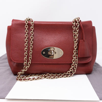Lily Medium Red Leather