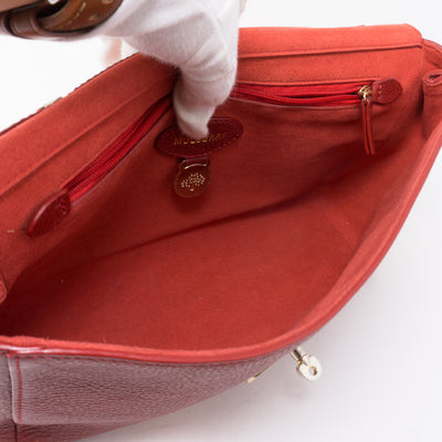 Lily Medium Red Leather