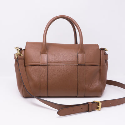 Small Bayswater Satchel Brown Leather