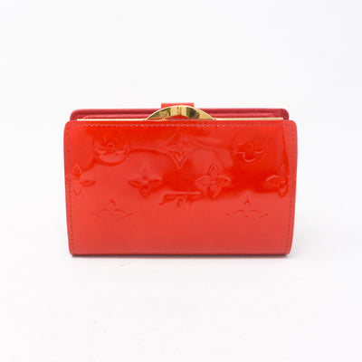 Viennois Wallet Vernis Red