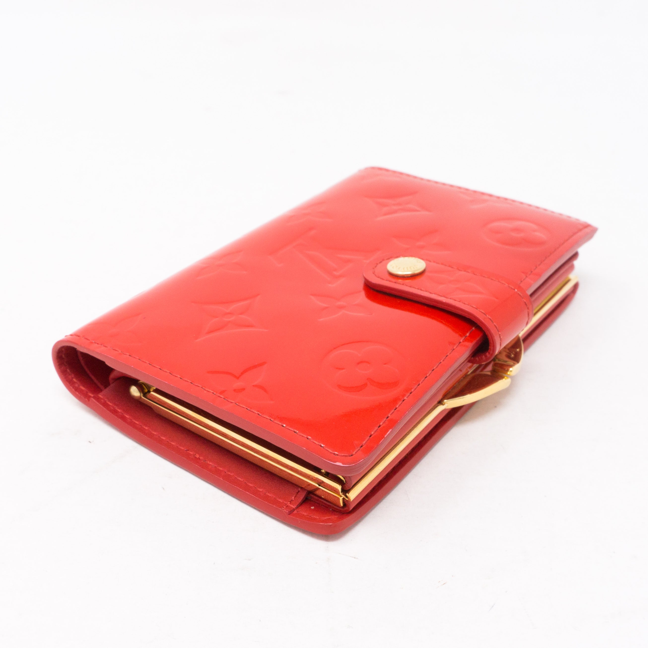 Viennois Wallet Vernis Red