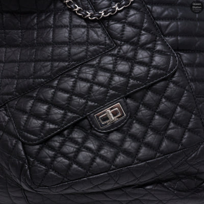 Jumbo XL 10A Quilted Leather Tote Bag