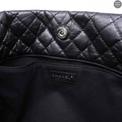 Jumbo XL 10A Quilted Leather Tote Bag