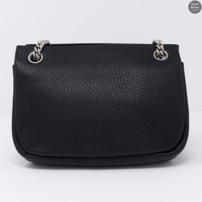 Mini Winsley Black Leather