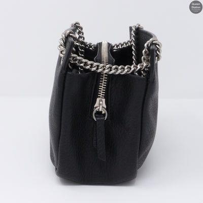 Mini Winsley Black Leather