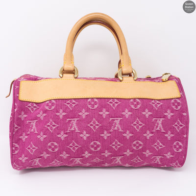 Neo Speedy Pink Denim Monogram