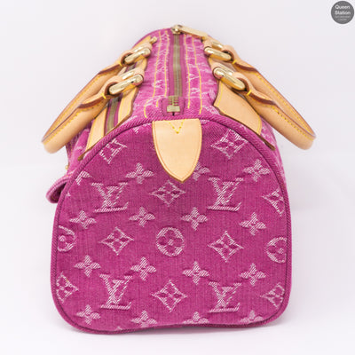 Neo Speedy Pink Denim Monogram