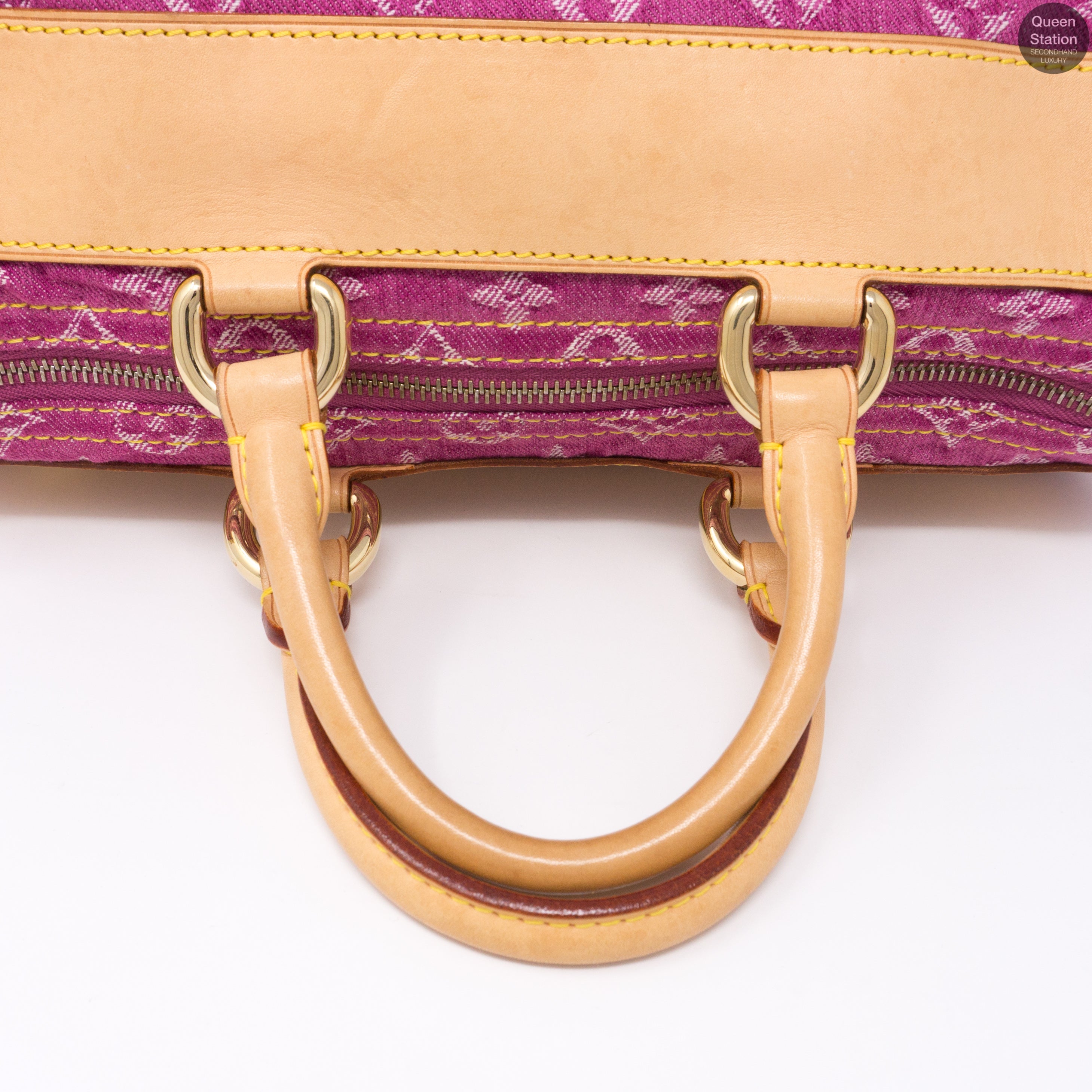 Neo Speedy Pink Denim Monogram