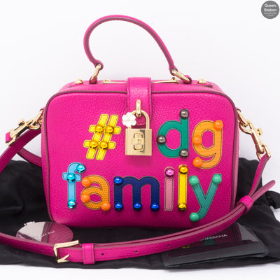 Dolce Box #dgfamily Pink Leather