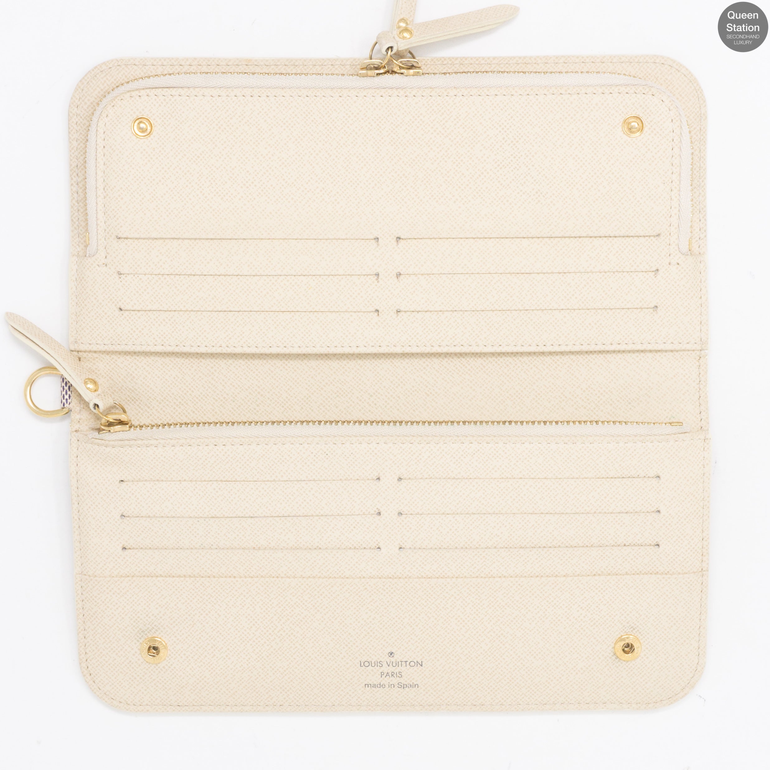 Insolite Wallet	Damier Azur