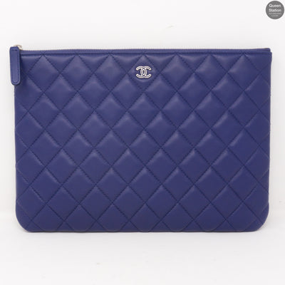 Classic Pouch Purple Lambskin