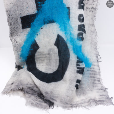 No. 5 Graffiti Cashmere Shawl