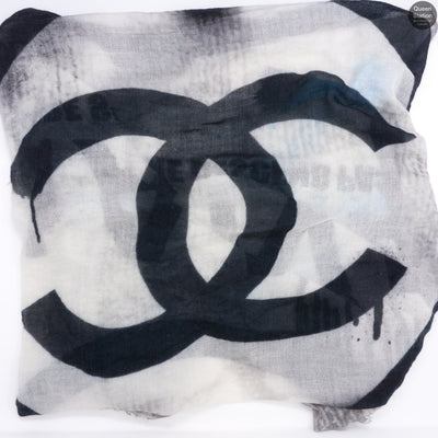 No. 5 Graffiti Cashmere Shawl