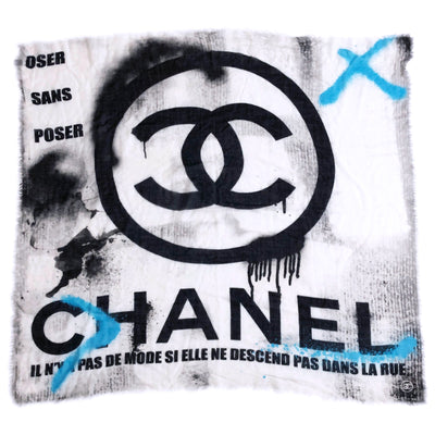 No. 5 Graffiti Cashmere Shawl