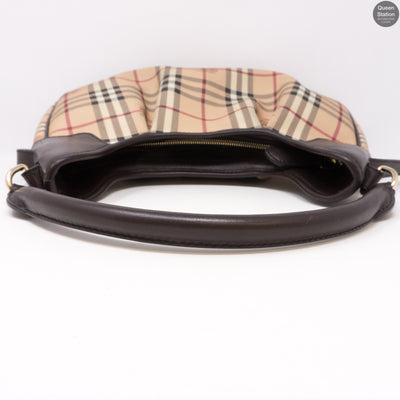 Haymarket Check Hobo Bag