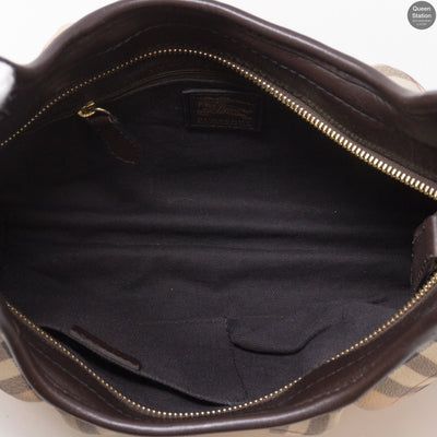 Haymarket Check Hobo Bag