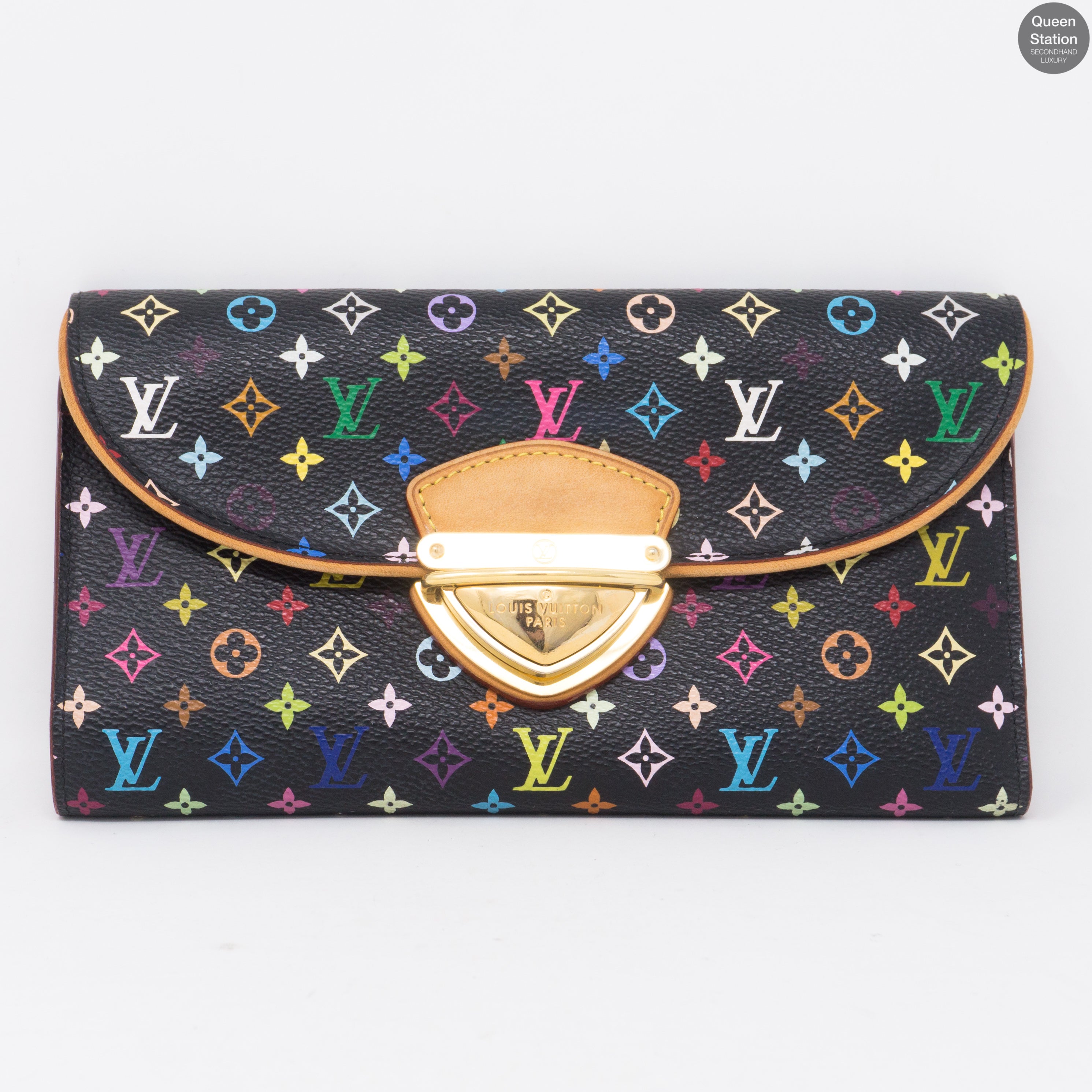 Eugenie Wallet Multicolore Black