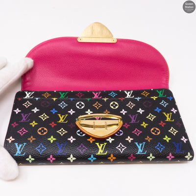 Eugenie Wallet Multicolore Black