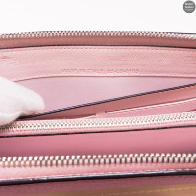 Diorissimo Zip Around Wallet Pink Leather