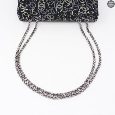 Paris Shanghai Jumbo Strass Flap Bag