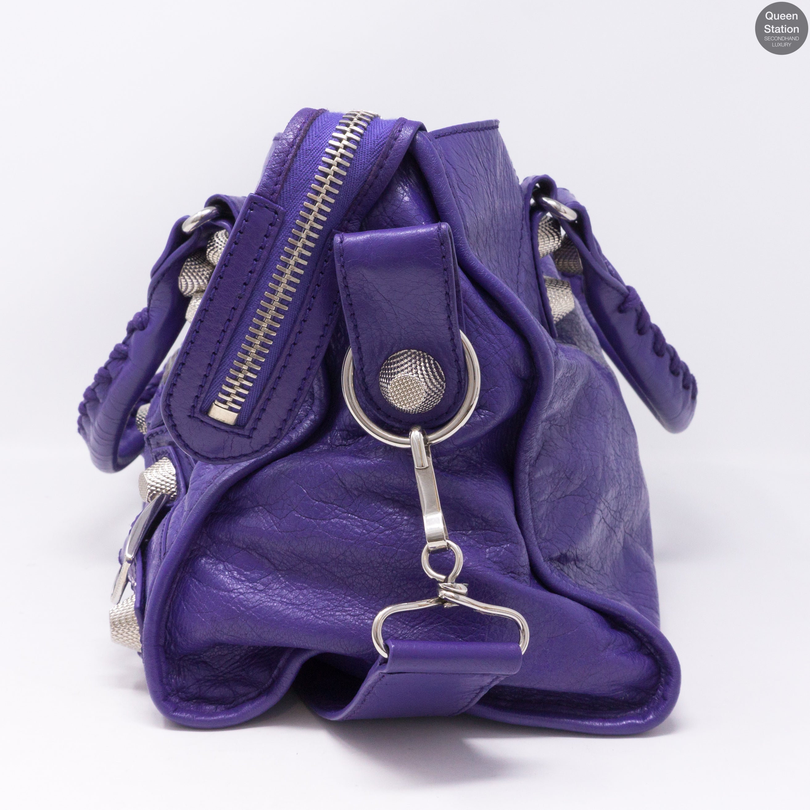 Part Time Giant Purple Leather