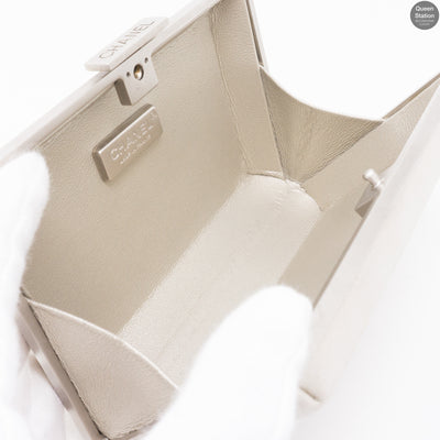 Evening Box Clutch Metallic Champagne