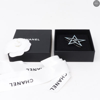 CC Star Crystal Brooch