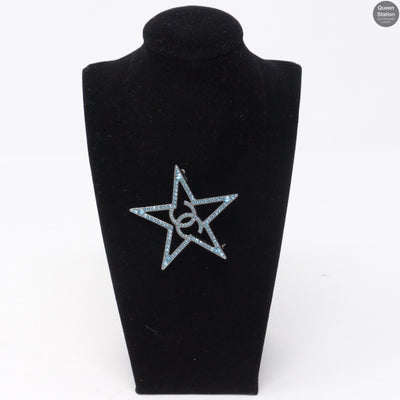CC Star Crystal Brooch