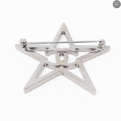 CC Star Crystal Brooch