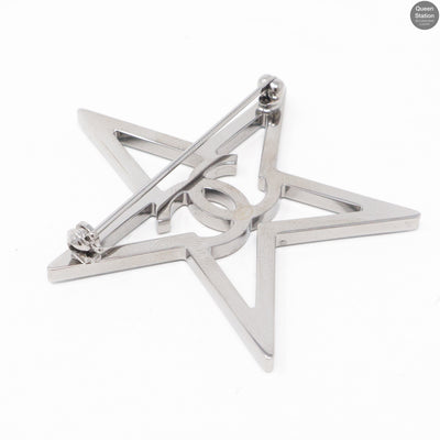 CC Star Crystal Brooch