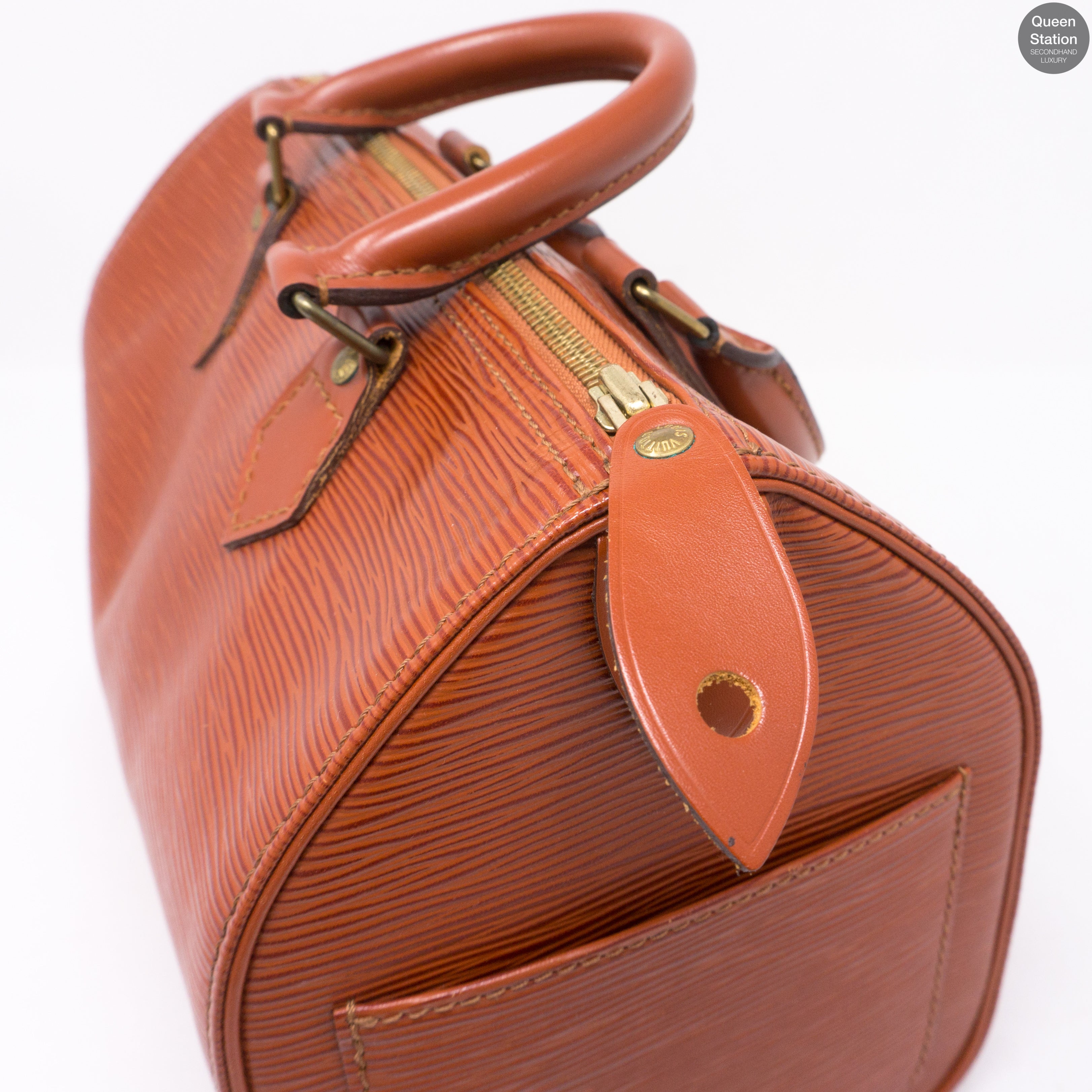 Speedy 25 Brown Epi Leather