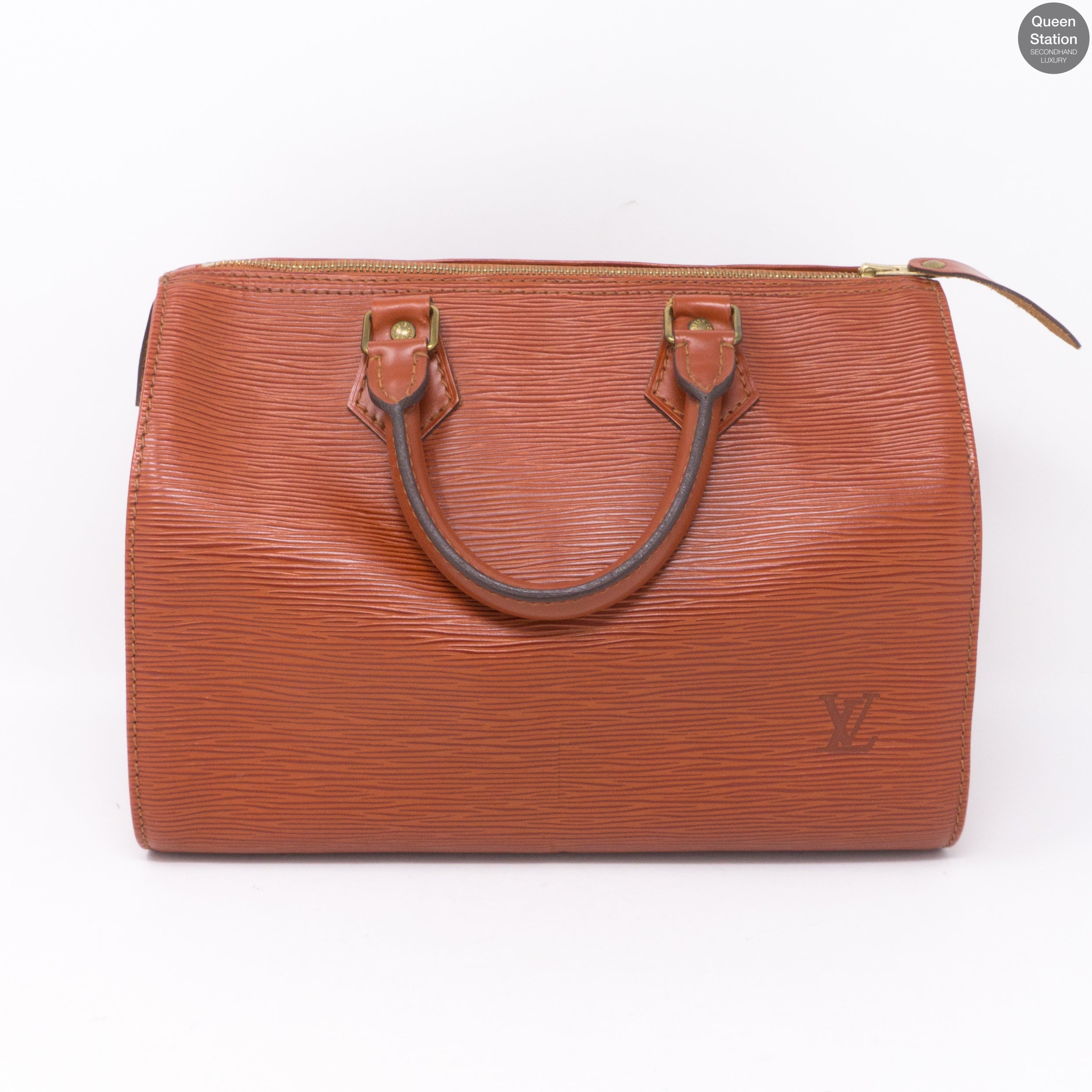 Speedy 25 Brown Epi Leather