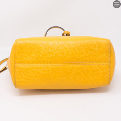 Swing Mini Yellow Leather Bag