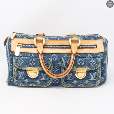 Neo Speedy Blue Denim Monogram